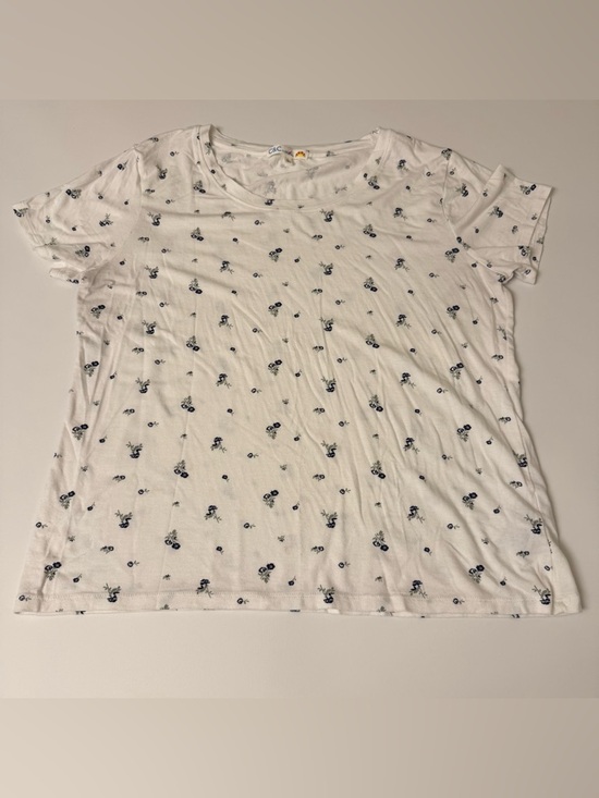 C&C California Tops - C & C California Somerset Short Flutter Sleeve Tee Floral Women' L  Cottagecore